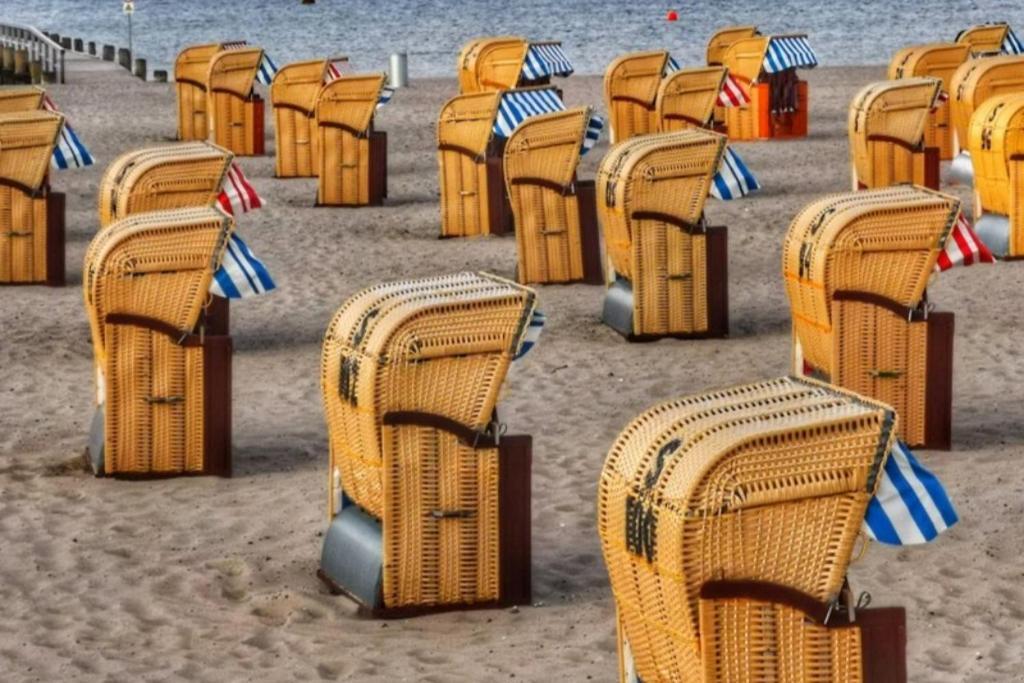 Obj 84 Meerblick Fewo Fuer 2 Bis 3 Personen Strandnah, Wlan Lübeck Exteriör bild
